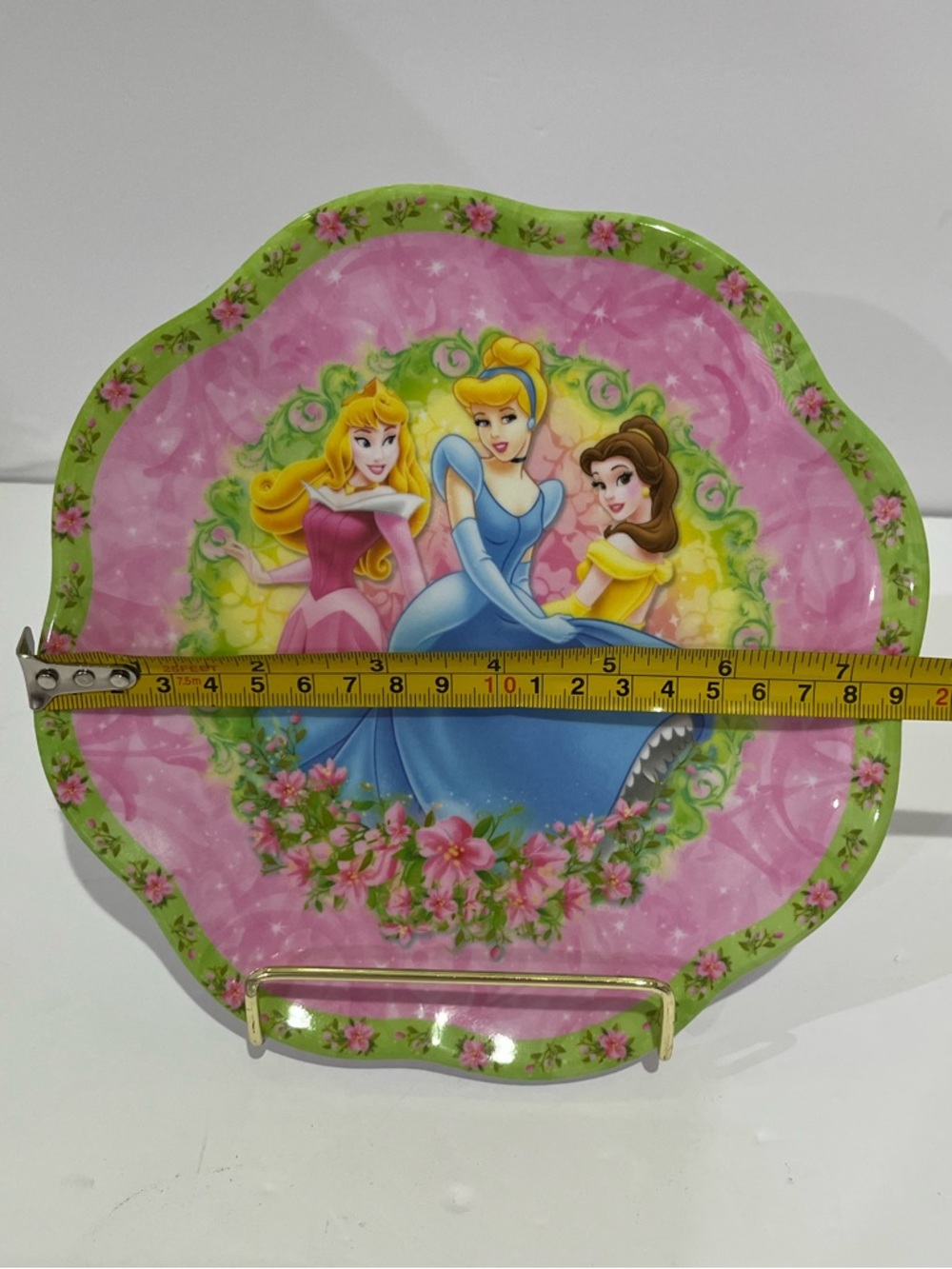 Zak! Disney Princess Themed Melamine Plate